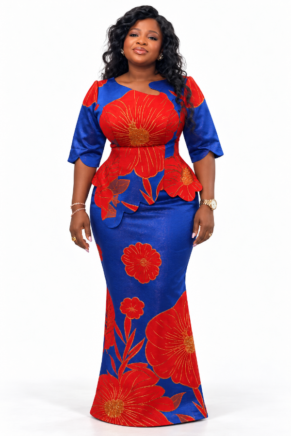 The Royal Bloom Brocade Ensemble