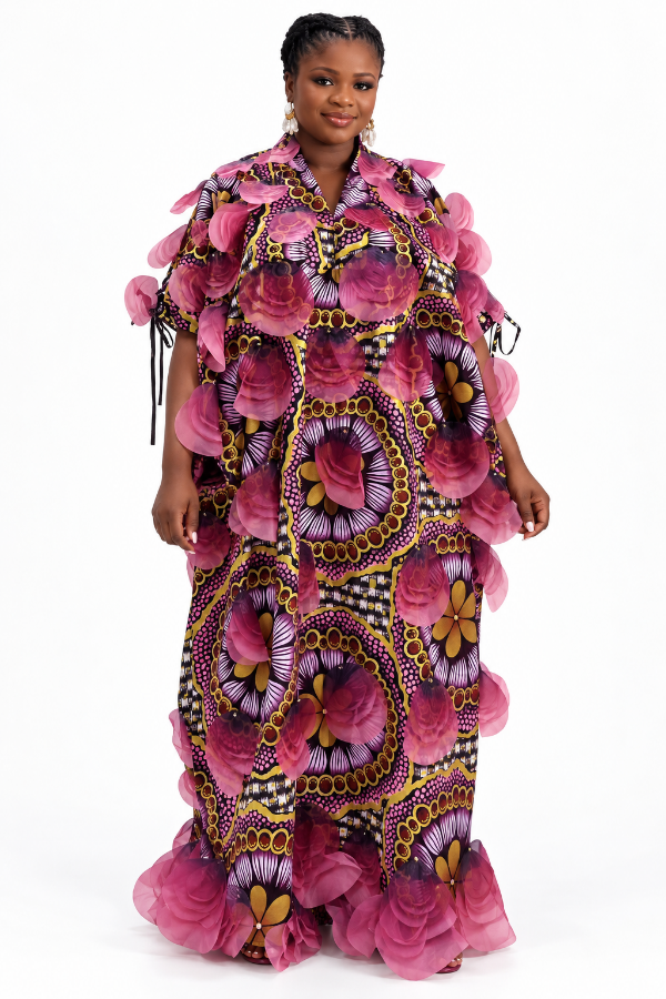 The Roselle Bloom Kaftan